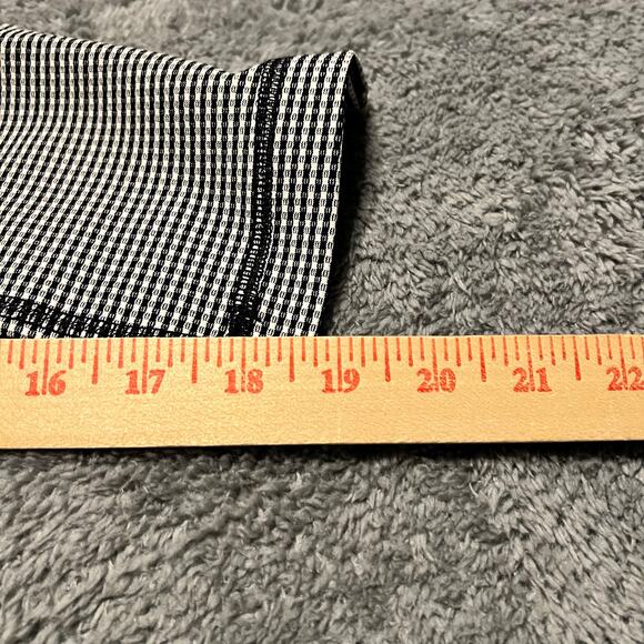 Lululemon Leggings Pants Womens 6 Gingham Crop Capri - Picture 6 of 8